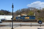CSX local freight L206 makes its way east to home base of Sandy Hook yard.